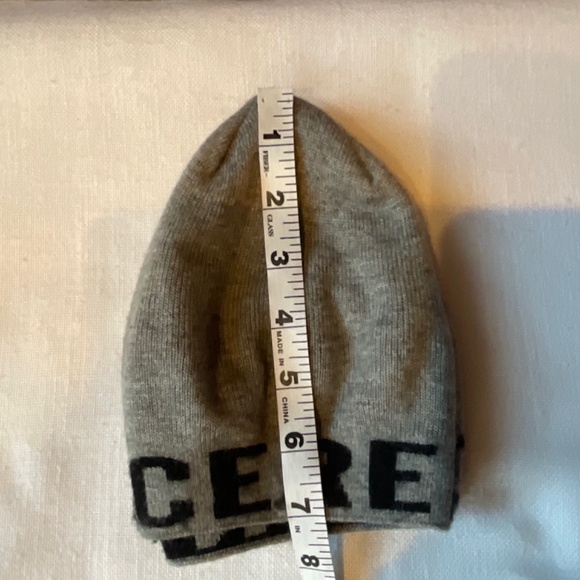 Opening Ceremony Gray Wool Logo Beret